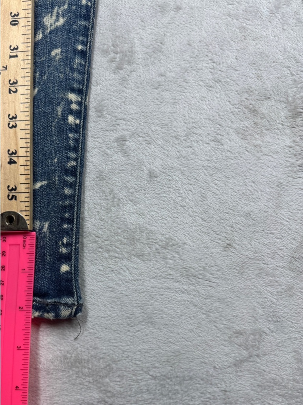Citizens of Humanity COH Avedon Starry Night Paint Bleach Skinny Blue Jeans 28 - Picture 10 of 17